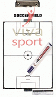 Edzői tábla futball fehér