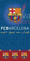 Barcelona törölköző (més que un club, címerek)